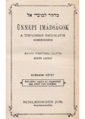 Schön József - Ünnepi Imádságok III-IV. kötet