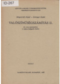Mogyoródi József,Somogyi Árpád - Valószínűségszámítás II.