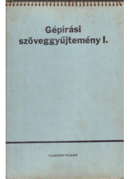 Kovács Péterné - Gépírási szöveggyűjtemény I-II., Budapest 1971 antikvár könyv