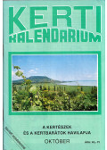 Szent-Miklóssy Ferenc - Kerti Kalendárium 1992/10.