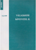 Szegőné Tóth Erzsébet,Dr. Sipos Mihály - Vállalkozói könyvvitel II.