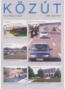 Fehér Gyula - Közút 1998. szeptember Fehér Gyula - Közút 1998. szeptember, Budapest 1998 antikvár könyv