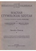 Gombocz Zoltán,Melich János - Magyar Etymologiai Szótár IX-XVII.