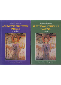 Johannes Cassianus - Az egyiptomi szerzetesek tanítása I-III. (2 kötetben) Johannes Cassianus - Az egyiptomi szerzetesek tanítása I-III. (2 kötetben), Pannonhalma-Tihany 1999 antikvár könyv