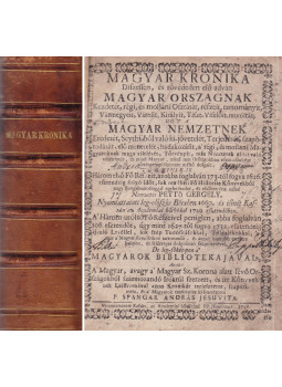 Pethő Gergely, P. Spangár András - Magyar krónika, Kassa 1738 antikvár könyv