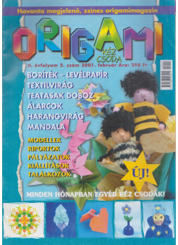 Kricskovics Zsuzsanna - origami 2001/2. Kricskovics Zsuzsanna - origami 2001/2., Budapest 2001 antikvár könyv
