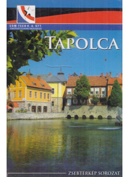  - Tapolca zsebtérkép, Budapest 2009 antikvár könyv