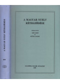Kiss Jenő,Szüts László - A magyar nyelv rétegződése II.