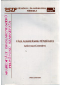 Dr. Gyulai László - Vállalkozások pénzügyei szöveggyűjtemény