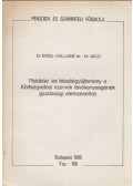 Erős Aladár,Kállainé dr. Thildy Teréz,Váczi Mária - Példatár és feladatgyűjtemény a Költségvetési szervek tevékenységének gazdasági elemzéséhez