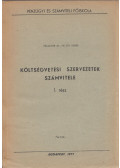 Kállainé dr. Thildy Teréz - Költségvetési szervek számvitele I. rész