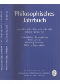 BAUMGARTNER, HANS MICHAEL,Jacobi, Klaus,Ottmann, Henning,Vossenkuhl, Wilhelm - Philosophisches Jahrbuch 106. Jahrgang 1999 - 1. und 2. Halbband (két kötetben)