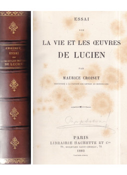 Croiset, M. - Essai sur la vie et les oeuvres de Lucien Croiset, M. - Essai sur la vie et les oeuvres de Lucien, Paris 1882 antikvár könyv