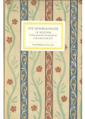 Naumann, Hans - Die Minnesinger in Bildern der Manessischen Handschrift