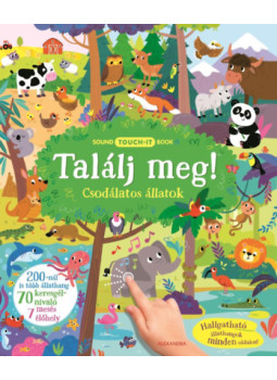  - Találj meg! - Csodálatos állatok, null 2024 antikvár könyv