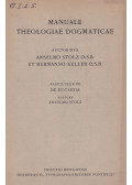 Anselm Stolz - Manuale theologiae dogmaticae VII. - De ecclesia