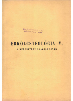Boda László - Erkölcsteológia V. Boda László - Erkölcsteológia V., null 1976 antikvár könyv