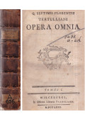 Tertullianus - Tertulliani Opera Omnia I.