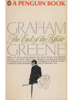 Graham Greene - The End of the Affair Graham Greene - The End of the Affair, Harmondsworth 1968 antikvár könyv