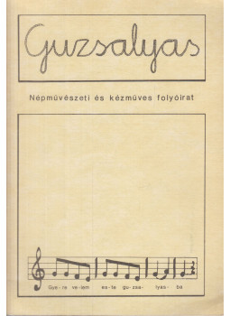 Petrás Anna - Guzsalyas 1989 január I. évf. 1. szám, Budapest 1989 antikvár könyv