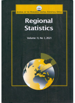 Tóth Géza - Regional Statistics Volume 11, No 1, 2021 Tóth Géza - Regional Statistics Volume 11, No 1, 2021, Budapest 2021 antikvár könyv