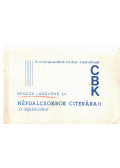 Dr. Bencze Lászlóné - Népdalcsokrok citerára II. (dedikált)
