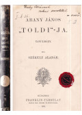 Székely Aladár - Arany János "Toldi"-ja (dedikált)