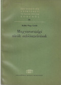 Káldy-Nagy Gyula - Magyarországi török adóösszeírások