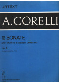 Corelli, A. - 12 sonate per violino e basso contiuno Op. 5 (hegedű és zongora)