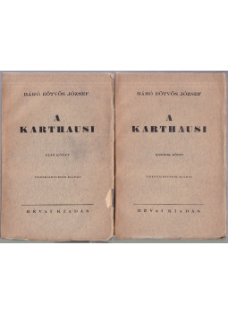 Báró Eötvös József - A karthausi I-II. Báró Eötvös József - A karthausi I-II., Budapest 0 antikvár könyv