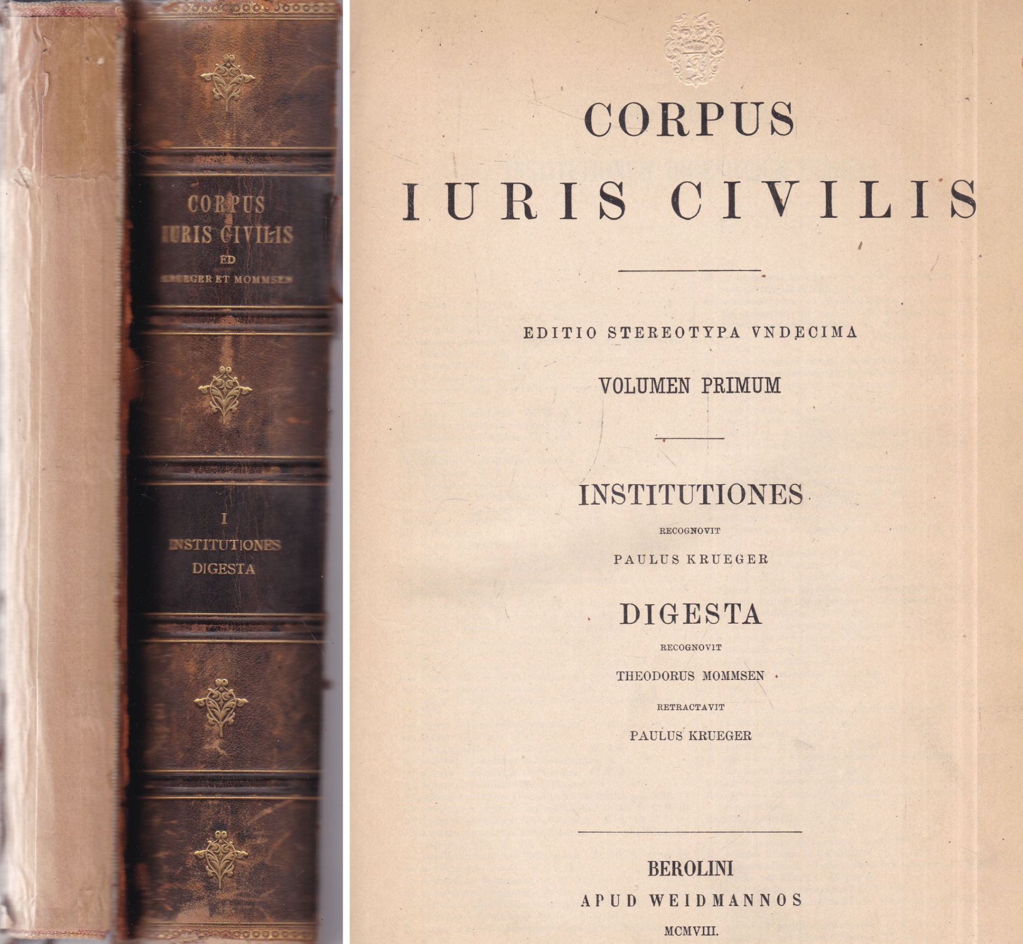 null - Corpus Iuris Civilis I-II.