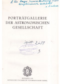 Dr. Tass Antal - Porträtgallerie der Astronomischen Gesellschaft (dedikált)