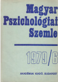 Popper Péter - Magyar Pszichológiai Szemle 1979/6