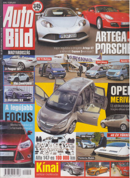 Szabó Róbert - Auto Bild Magyarország 2010. február Szabó Róbert - Auto Bild Magyarország 2010. február, Budapest 2010 antikvár könyv
