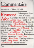 Raymond Aron - Hiver 1993-94