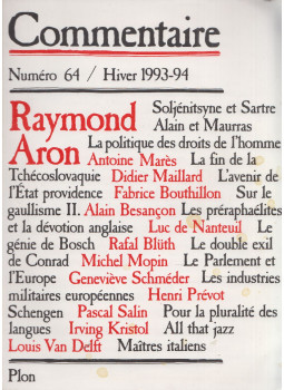 Raymond Aron - Hiver 1993-94 Raymond Aron - Hiver 1993-94, Paris 1993 antikvár könyv