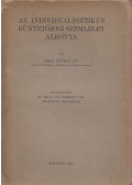Rácz György - Az individualisztikus büntetőjogi szemlélet alkonya