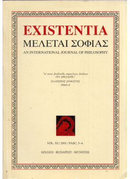 Ferge Gábor - Existentia 2001/3-4 Ferge Gábor - Existentia 2001/3-4, Budapest 2001 antikvár könyv