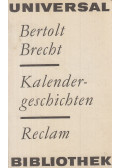 Brecht, Bertolt - Kalendergeschichten