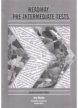 Jean Meakin, Amanda Maris - Headway Pre-Intermediate Tests Jean Meakin, Amanda Maris - Headway Pre-Intermediate Tests, Oxford 1999 antikvár könyv