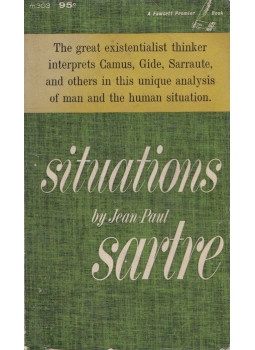 Jean-Paul Sartre - Situations Jean-Paul Sartre - Situations, New York 1966 antikvár könyv