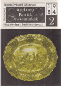Szilágyi András - Augsburgi barokk ötvösmunkák