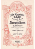 Felix Mendelssohn Bartholdy - Kompositionen für Pianoforte solo