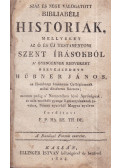 Hübner János - Száz, és négy válogatott bibliabéli históriák