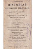 Péczely József - Summarium historiae recentioris Europaeae II.