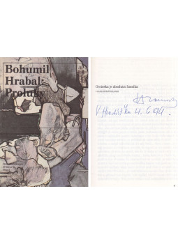 Bohumil Hrabal - Proluky (aláírt)