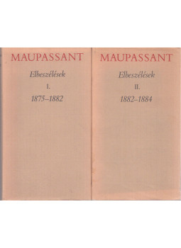 Guy de Maupassant - Elbeszélések I-II. Guy de Maupassant - Elbeszélések I-II., Budapest 1979 antikvár könyv