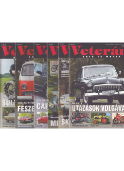 Ocskay Zoltán (fel. szerk.) - Veterán autó és motor 2015/2., 4., 6., 8., 10., 12. számok (6 db) Ocskay Zoltán (fel. szerk.) - Veterán autó és motor 2015/2., 4., 6., 8., 10., 12. számok (6 db), Budapest 2015 antikvár könyv