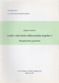 Brigitte Sindelar - Auditív alak-háttér differenciálás (tagolás) 1.