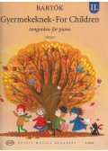 Bartók Béla - Bartók Gyermekeknek zongorára - For Children for piano II. füzet